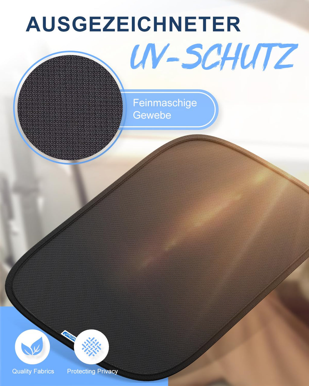 Sonnenschutz für Seitenscheiben (2er-Set)