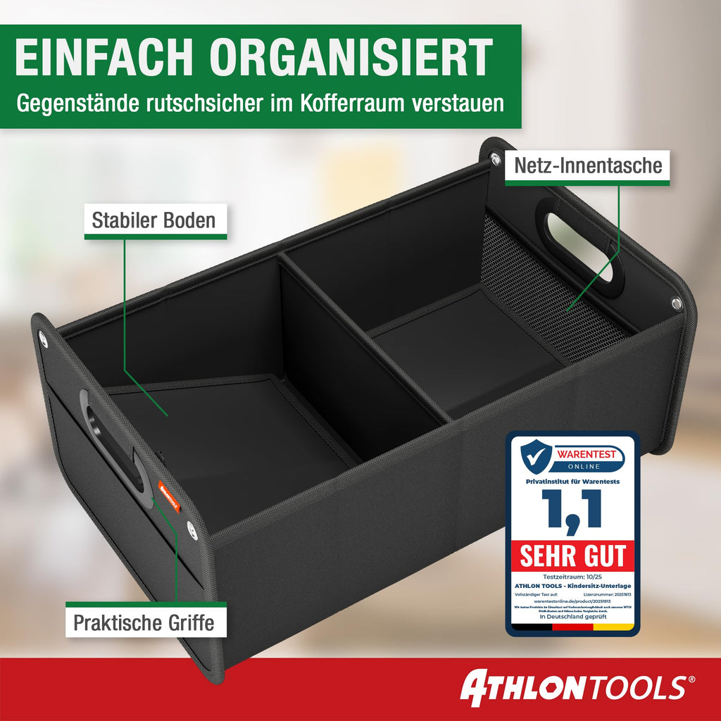 Faltbarer Kofferraum-Organizer